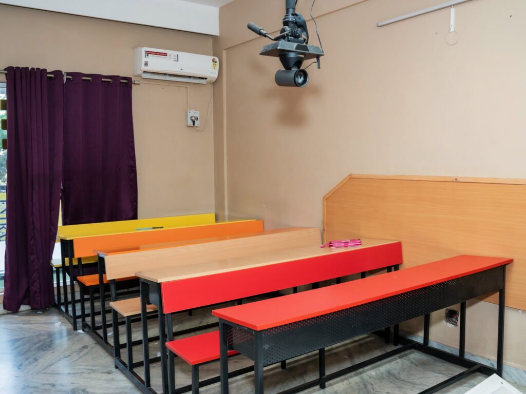 A classroom at the Chakravyuh Science Academy Whitefield–Kadugodi branch